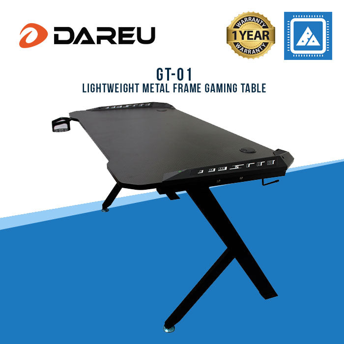 DAREU GT-01 Lightweight Metal Frame GAMING TABLE DAREU GT-01 Lightweight Metal Frame GAMING TABLE